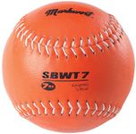 Markwort Weighted 12-Inch Softball-Leather Cover, Orange