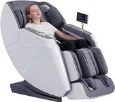 CYBERIX 2024 Massage Chair Full Body Zero Gravity SL Track Shiatsu Airbag Massage Recliner 15 Auto Programs+5 Massage Techniques,Yoga Stretch, Waist Heat & AI Control