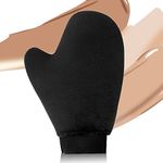 KELILO Self Tanning Mitt Applicator - Tanning Mitt Self Tanner Mitt, Self Tan Mitt Tanning Glove Tanning Mitt Applicator Tanning Glove Mitt, Better Control With Elastic Cuffs and Thumb Area