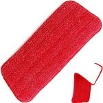 Vroxy Multi Purpose Reusable Microfiber Spray Mop Pad for Dust Cleaning Mop Head Cloth Pads Spray Mop Pad (Color May Very) (1 PCs)