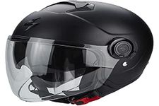 Scorpion Men's 3399990057970 Motorcycle helmets EXO CITY Black Matt-L, L