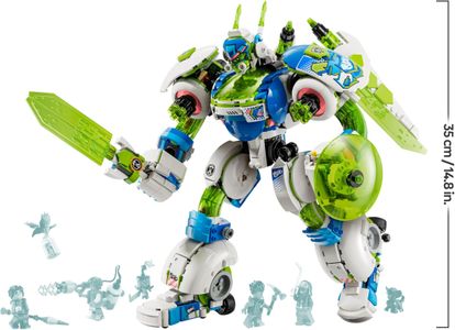 LEGO DREAMZzz 3-in-1 Knight Mech Building Set – Creative Toy