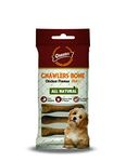 Gnawlers Dog Chicken Chew Bone, 100% Rawhide Free, Made up of Vegetable Protein, Natural Collagen, Best Healthy Dog Chew Bone to Enagage Your Dog, 3` inch, 6 in 1, 108gm, Pack of 3