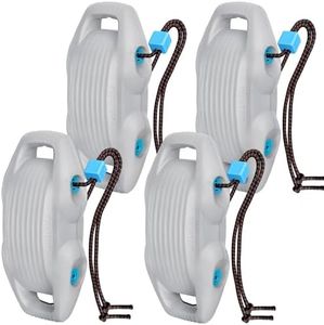 AWEMUFA Boat Fenders Boat Bumpers for Docking Upgraded Boat Fenders Bumpers, Fit for Bass Boat and Jon Boat 4 Pack
