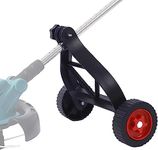 String Trimmer Grass Eater Weed Adjustable Support Wheels, Adjustable String Trimmer Wheel Weed Wacker for Cordless String Trimmer Electric Brush Cutter Strimmer Lawn Tool Attachment