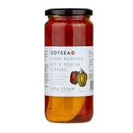 Odysea Flame Roasted Red and Yellow Peppers, 450 g