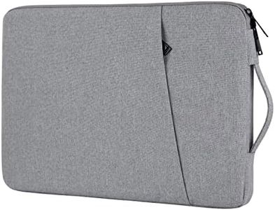 Chelory 15.6 Inch Laptop Sleeve for 16 Inch MacBook Pro, 14 Inch MacBook Pro, 14-15.6 Inch Ultrabook Notebook Computer Shockproof Water Resistant Protective Bag Case, Gray