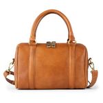 Berliner Bags Vintage Shoulder Bag Gigi, small leather crossbody bag, handbag for women - Brown