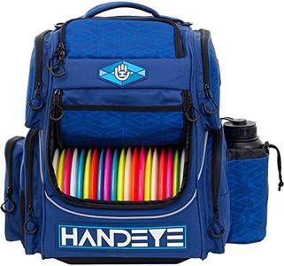 D·D DYNAMIC DISCS Handeye Supply Company Mission Rig Disc Golf Bag | 20+ Disc Capacity | 5 Storage Pockets | Unique Colors | Frisbee Disc Golf Backpack Bag (Abyss)