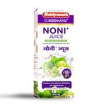 Baidyanath Noni+ Juice - 500 ml | Natural Health Tonic | Enriched With Ashwagandha And Garcinia | Immune Booster & Antioxidant | Detox & Energy Enhancer