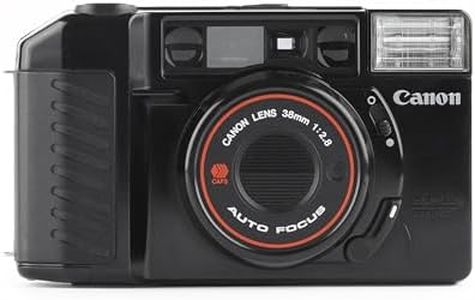 Canon Sure Shot 35mm point and shoot film camera with 38 mm f/2.8 Lens (Renewed)