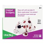 Sculpey S2 Original Oven Bake Clay-White, 1.75 Pound