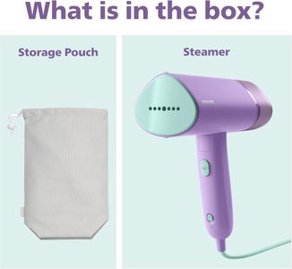 Philips 3000 Handheld Garment Steamer – Purple
