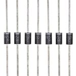 HUABAN 10PCS 1N5820 Schottky Barrier Rectifier Diodes 3A 20V DO-201AD (DO-27) Axial 3 Amp 20 Volt