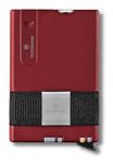 Victorinox Smart Card Wallet, Credit Card Holder Wallet (81 g), 10.4 cm, Red, ABS/Cellidor, 0.7250.13| Everyday Tools Case