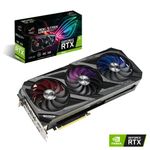 ASUS pci_e_x4 ROG Strix NVIDIA GeForce RTX 3090 OC Edition Gaming Graphics Card (PCIe 4.0, 24GB GDDR6X, HDMI 2.1, DisplayPort 1.4a, Axial-tech Fan Design, 2.9-Slot, Super Alloy Power II, GPU Tweak II)