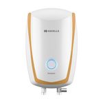 Havells Instanio 3 Litre Instant Water Heater | Color Changing LED Indicator, Rust & Shook Proof | SS Tank, ISI Certified, Warranty: 5 year on Inner Container ; 2 year comprehensive | (White Mustard)