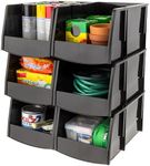 IRIS USA Stackable Storage Bins Ope