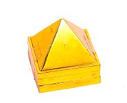 Rudradivine 3 Lyer Brass Pyramid for Vastu Brass Vastu Pyramid That Spreads Positive Vibes, 3 Layer Metal Pyramid for Home & Office Feng Shui Products North-West Vaastu Dosh Nivaran 3 INCH