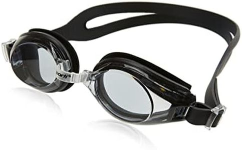 Sporti Antifog Positive Optical Goggle - Smoke Lens/Black Frame - Positive 5.0