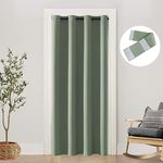 SHINELAND Cabin Curtains for Door/D