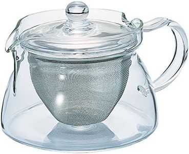 HARIO CHJKN-45 Tea Tea Teapot, Tea Teapot, Practical Capacity, 15.9 fl oz (450 ml), Heat-Resistant Glass