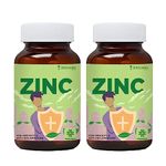 ZEROHARM Zinc tablets | Plant based Zinc supplement | Strengthens immunity | Healthier skin | Reduces acne | Improves iron absorption | Speeds up wound healing| 120 Veg tablets