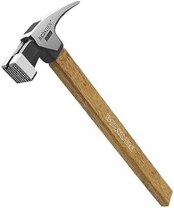 Claw Hammer, BOOSDEN 15 oz Hammer, Framing Hammer with Milled-Faced Steel Head, Carpenter Hammer with Bamboo Handle and Scale, Nailing Hammer with Magnetic Nail Holder for Home Repair, DIY, Woodwork