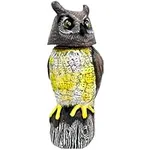 GIFTEXPRESS Owl Scarecrow Decoy - 1