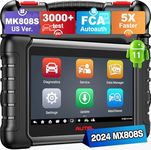 Autel MaxiCheck MX808S Bidirectional Scanner, 2024 11OS Newest of MaxiCOM MK808S/ MK808Z, Function as MX900 MK900 MK808Z-BT, 3000+ Active Test, 28+ Service, OE All System Scan Tool, FCA Autoauth