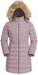 Pioneer Camp Women's Winter Coats Warm Thicken Long Puffer Jacket Waterproof Quilted Parka with Removable Faux Fur Hood