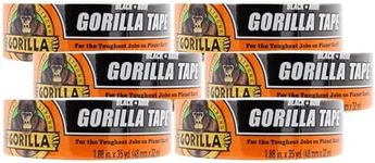 Gorilla Duct Tape, Black Tape, 1.88
