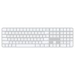 Apple Magic Keyboard with Touch ID and Numeric Keypad for Mac Models with Apple Silicon - US English - White Keys ​​​​​​​