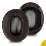 Geekria QuickFit Replacement Ear Pads for Sony MDR-1A, MDR-1ADAC Headphones Ear Cushions, Headset Earpads, Ear Cups Cover Repair Parts (Brown)