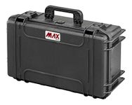 Max MAX505CAM IP67 Rated Waterproof Durable Watertight Equipment Photography with Hard Carry Plastic Case/Padded Dividers/Flight Case/Tool Box