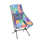 Helinox Chair Two Ultralight, High-Back, Collapsible Camping Chair, Rainbow Bandana, with Pockets