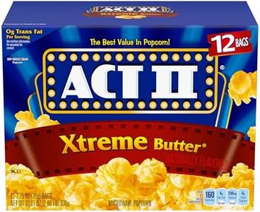 ACT II Xtreme Butter Microwave Popcorn, 12 ct, 33.01 oz