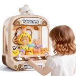 Claw Machine for Kids,Rabbit Mini Claw Machine 5 6 8 Year Old Girls Gifts,Game Toy with Sound and Lights,Girls Toys Age 5 6 7,Ideal Birthday Educational Gifts for Kid Girl