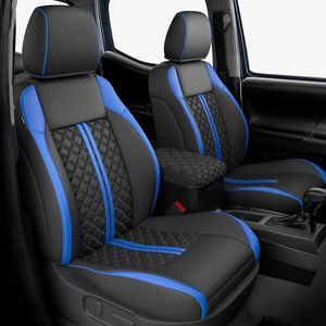 RIDEPOSH Custom Leather Seat Covers for Toyota Tacoma Double Cab 2016-2023