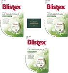 Blistex Daily Lip Conditioner, With Lip SPF 15, For Lip care, 7ml (Pack Of 3), Blistex Lip Relief cream With Aloe Vera, With Treseida Thank You For Your Purchase Card