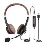 Conambo USB Wired Headset with Micr
