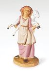 Fontanini Roman Inc., Sofi The Shepherdess Girl, 5" Shepherds Collection, Nativity Figure and Accessories, Sculpted and Hand-Painted