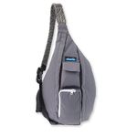 KAVU Original Rope Sling Bag Polyester Crossbody Backpack - Smoked Pearl