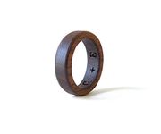 Walnut wood ring, Wooden Ring, Natural Wedding Band, Engagement Wood Jewelry, Wood Ring, Men Wood Ring, Natural Jewelry, Personalized Ring, Men Ring