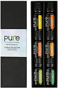 Citrus Essential Oil Kit. Pure Therapeutic Grade Fruity Essential Oils Set of Lemon Essential Oil, Grapefruit Essential Oil, Lime, Mandarin, Tangerine Essential Oil and Sweet Orange Essential Oil!