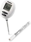 Polder Safe Serve Digital Instant Read Thermometer with 6 Preset temperatures