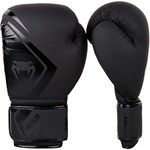 Venum Boxing Gloves Contender 2.0-12oz, Black/Black, 12 oz