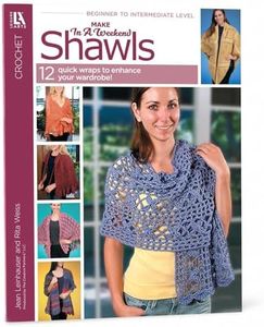 Leisure Arts LEA5629 Make in A Weekend Shawls Bk, None