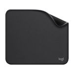 Logitech Mouse Pad - Studio Series, Computer Mouse Mat with Anti-slip Rubber Base, Easy Gliding, Spill-Resistant Surface, Durable Materials, Portable, in a Fresh Modern Design, Graphite