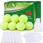 USKICH 10 Pack Snake Away Repellent, Snake Repellent Balls for repelling Outdoors Indoor Snakes Rats and Other Pests, for Yard Lawn Garden Camping Fishing, Natural Plant Formula Pest Insect Control